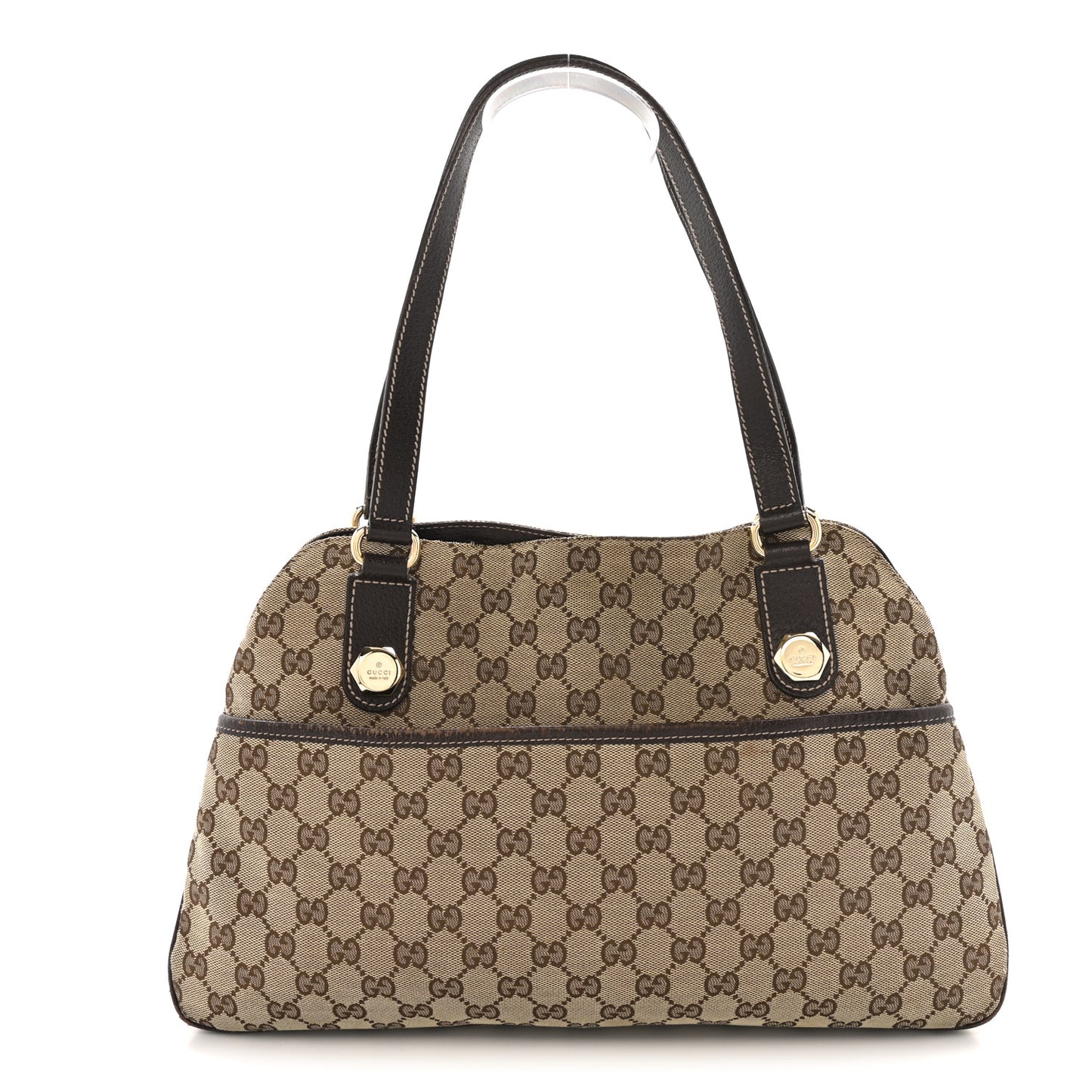 Monogram Medium Charmy Shoulder Bag Brown