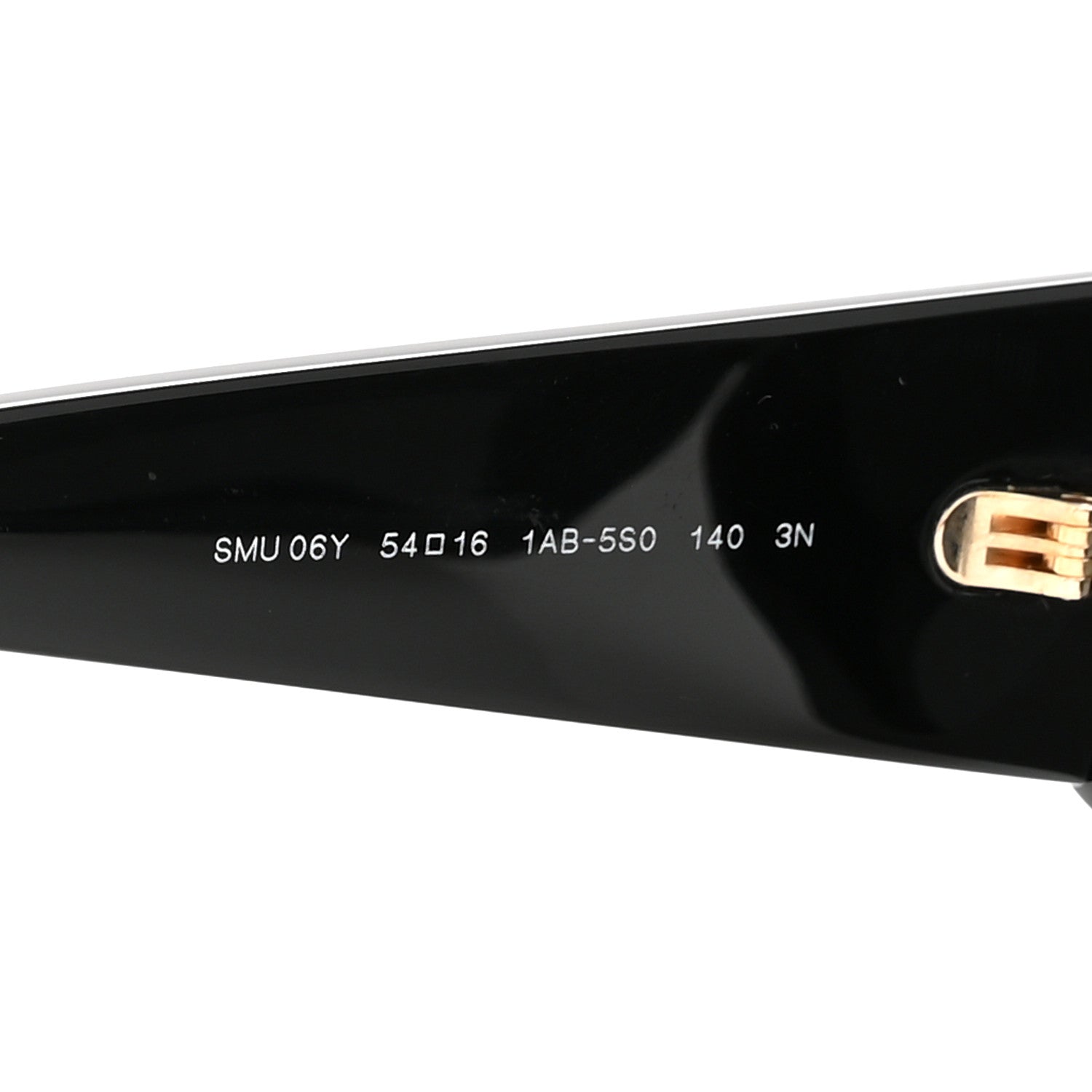 Miu Miu Acetate Cat Eye Sunglasses SMU 06Y Black Ardesia 6 of 9
