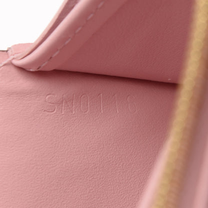 Louis Vuitton Vernis Sarah Compact Wallet Rose Ballerine 7 of 7