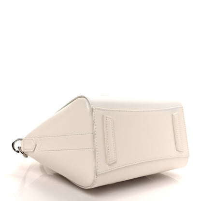 Givenchy Box Calfskin Mini Lock Antigona Shoulder Bag Ivory 4 of 8