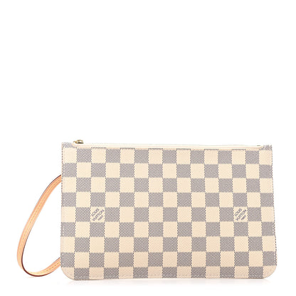Louis Vuitton Damier Azur Neverfull MM GM Pochette 1 of 7