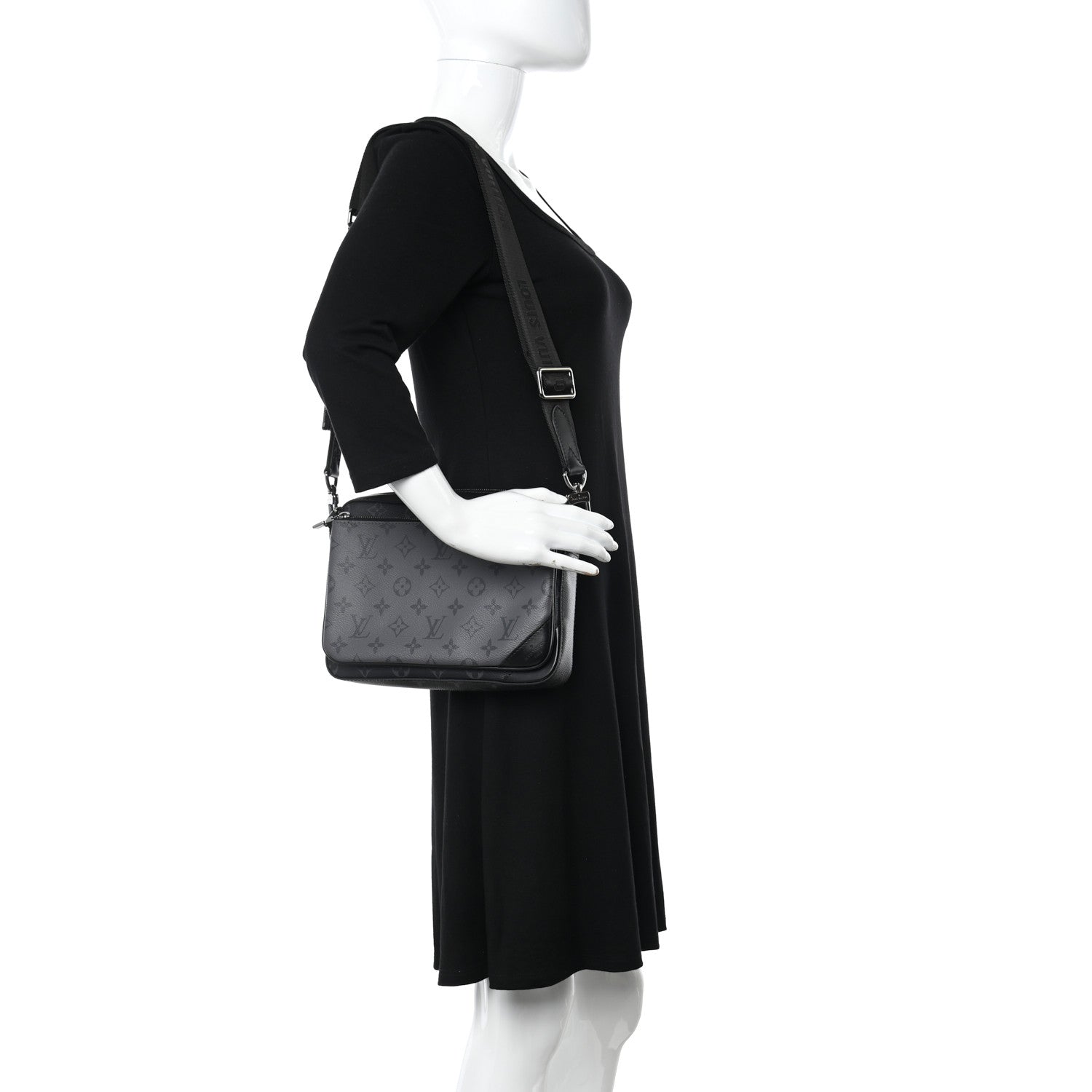 Louis Vuitton Reverse Monogram Eclipse Trio Messenger 2 of 14
