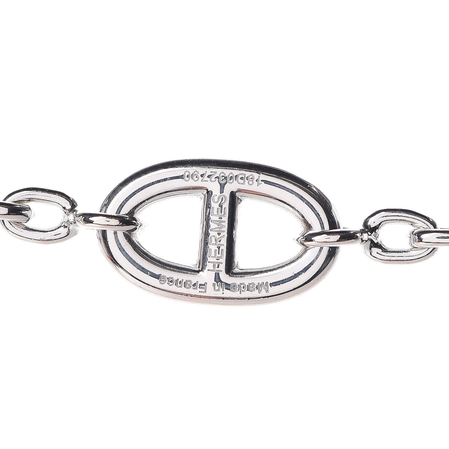 Hermes Sterling Silver Farandole Necklace 120 5 of 7