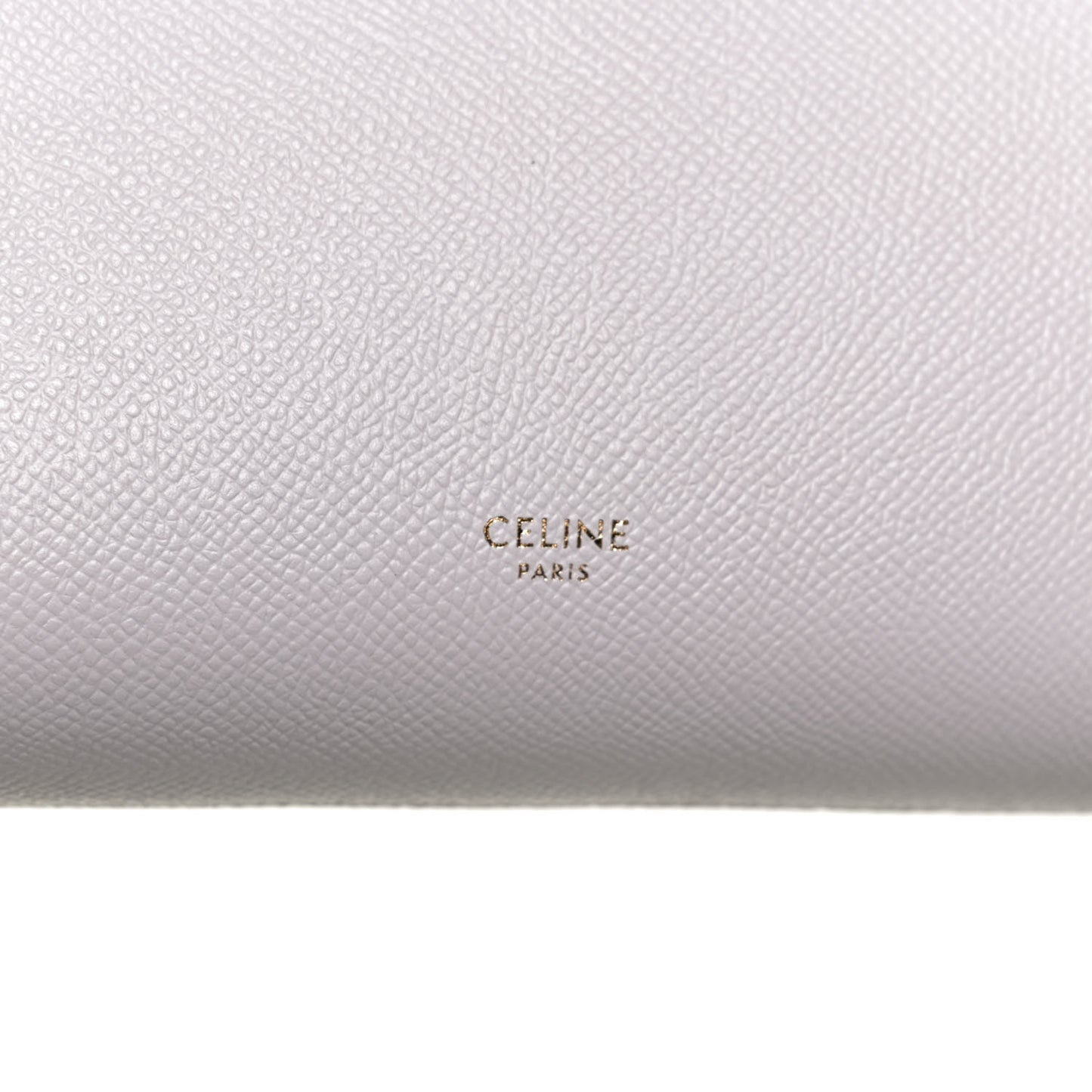 Grained Calfskin Nano Belt Bag Lavender Grey