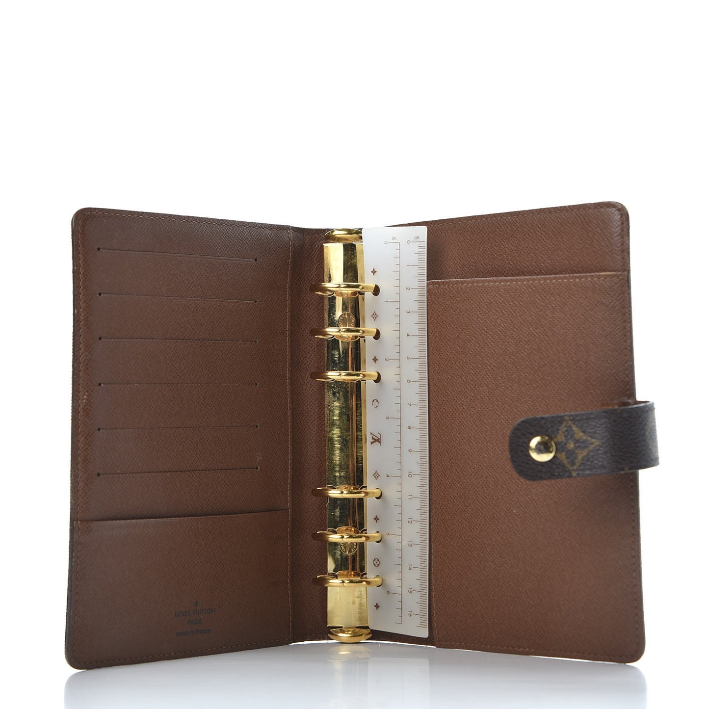 Monogram Medium Ring Agenda Cover