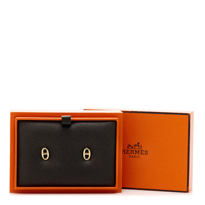 Hermes 18K Rose Gold TPM Farandole Stud Earrings 5 of 5