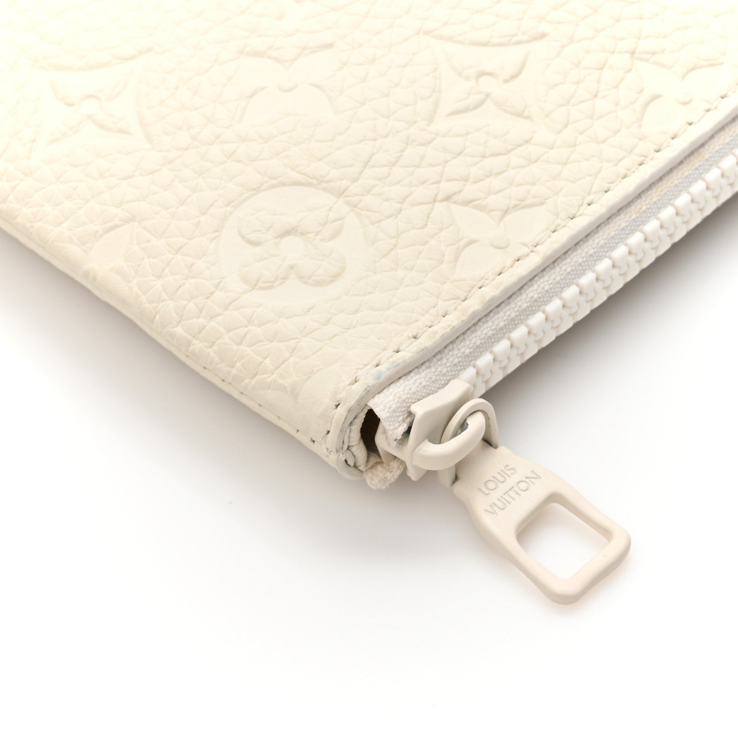 Louis Vuitton Taurillon Monogram Solar Ray A4 Pouch White 9 of 9