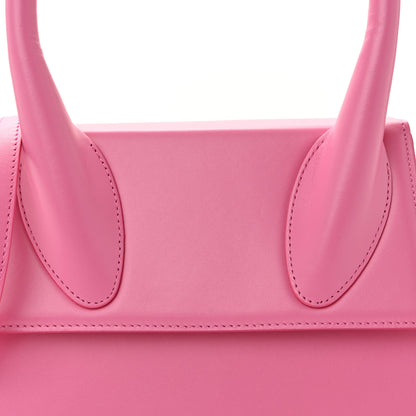 Jacquemus Smooth Calfskin Le Grand Chiquito Pink 7 of 10