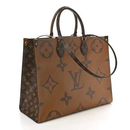 Louis Vuitton LOUIS VUITTON Reverse Monogram Giant Onthego GM 3 of 9