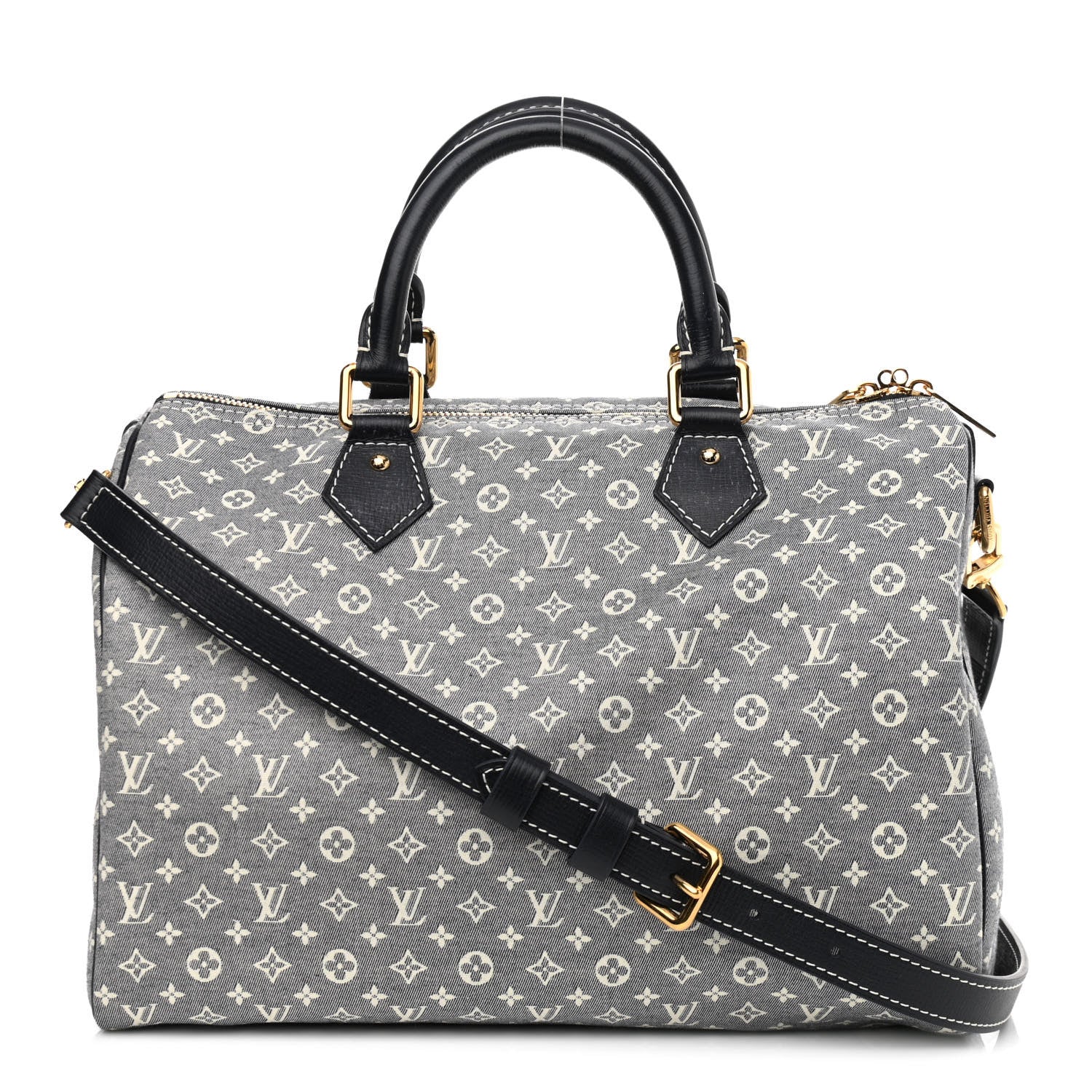 Louis Vuitton Monogram Idylle Speedy Bandouliere 30 Encre 1 of 12