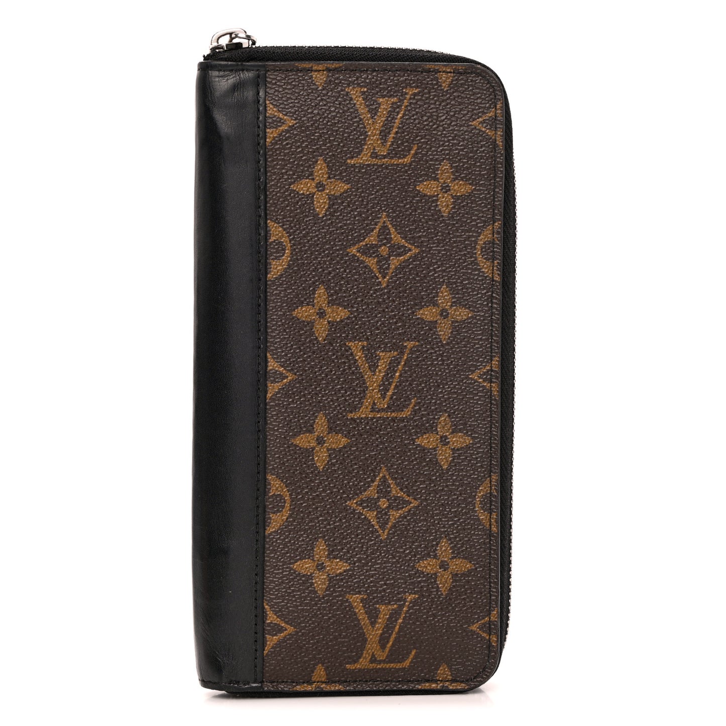 Monogram Macassar Vertical Zippy Wallet