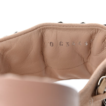 Chanel Lambskin Chain Flat Sandals 36 Beige 8 of 8