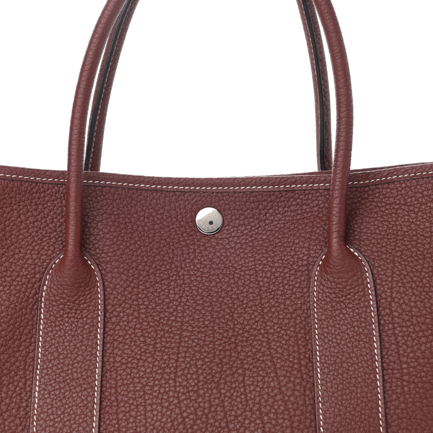 Hermes Negonda Garden Party Tote 36 MM Rouge H 8 of 11