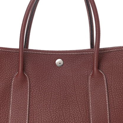 Hermes Negonda Garden Party Tote 36 MM Rouge H 8 of 11