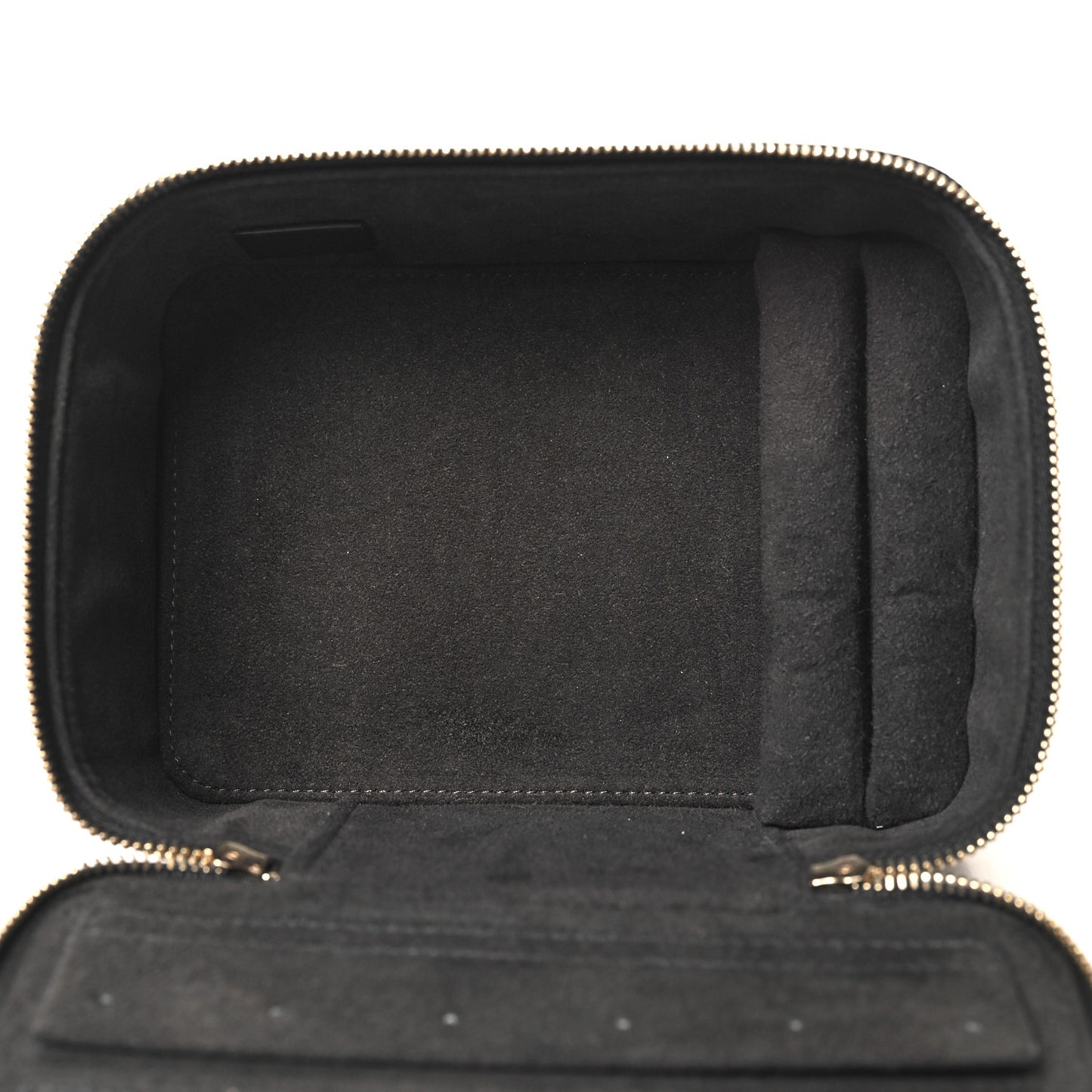 Caviar Quilted Jewelry Box Black