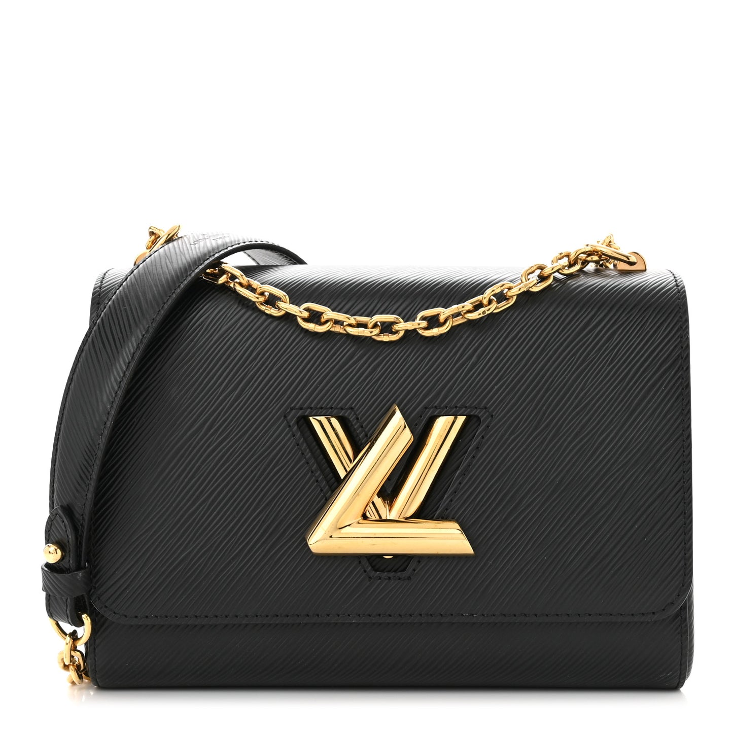 Epi Twist Shoulder Bag MM Black
