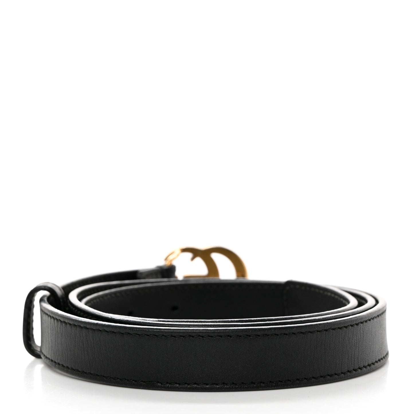 Calfskin Double G 20mm Belt 85 34 Black