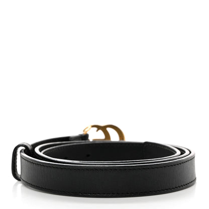 Gucci Calfskin Double G 20mm Belt 85 34 Black 2 of 10