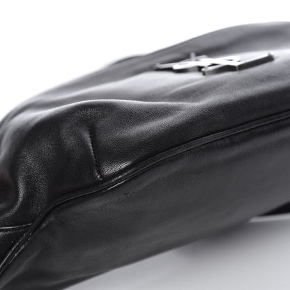 Saint Laurent Calfskin Monogram Belt Bag Black 9 of 10