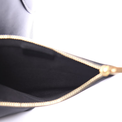 Celine Lambskin Shoulder Bag Black 11 of 12