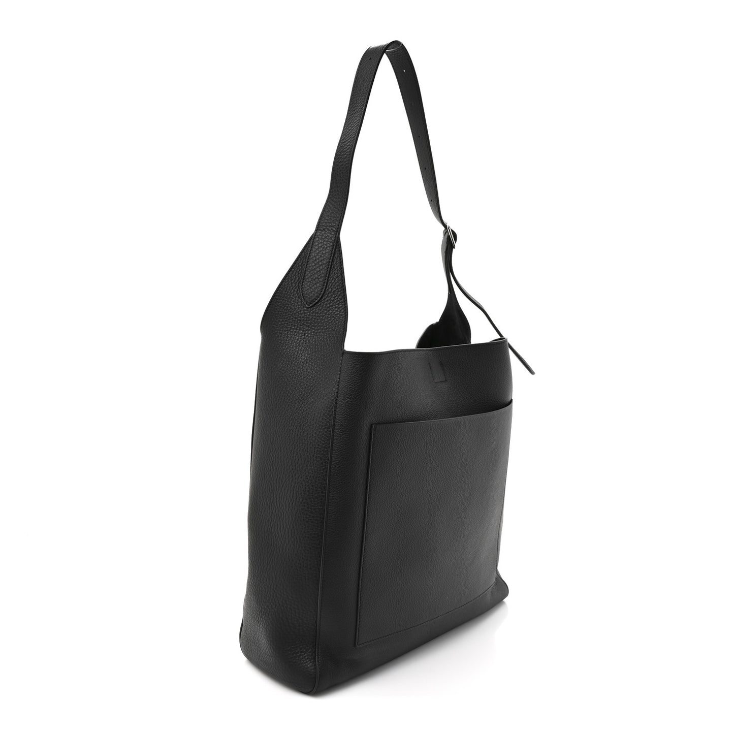 Grained Calfskin Blake Hobo Black