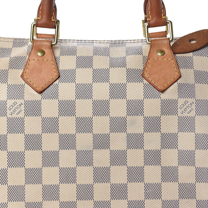Louis Vuitton Damier Azur Speedy 30 14 of 25