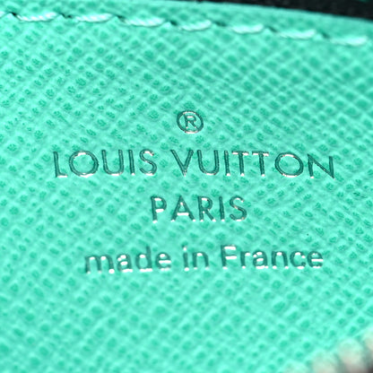 Louis Vuitton Taiga Monogram Gaston Strap And Key Pouch Miami Green 5 of 6