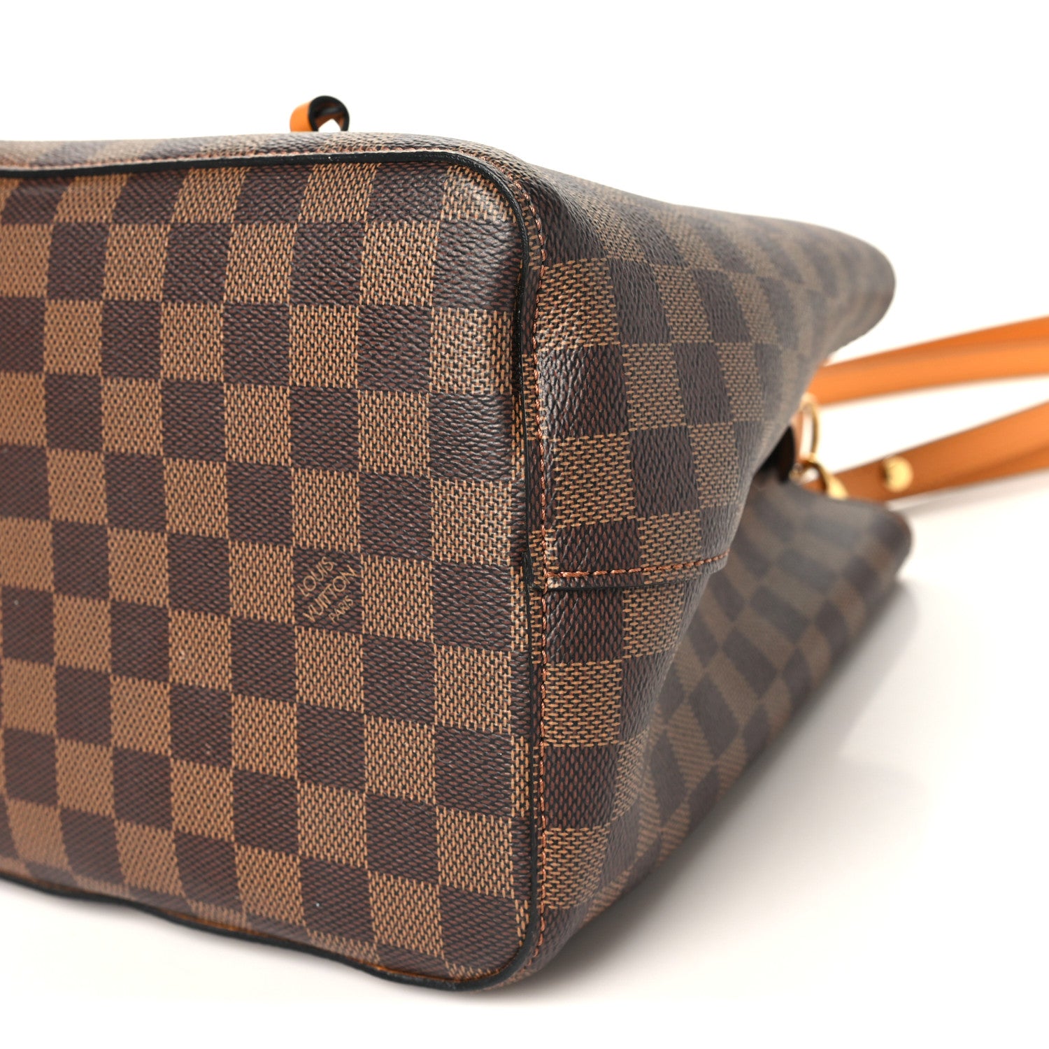 Louis Vuitton Damier Ebene Neonoe MM Safran 1936769 – FASHIONPHILE