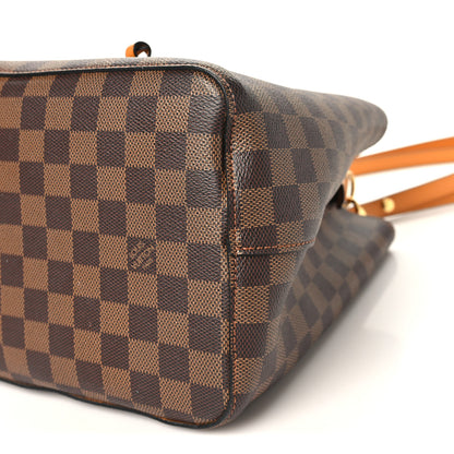 Louis Vuitton Damier Ebene Neonoe MM Safran 9 of 10