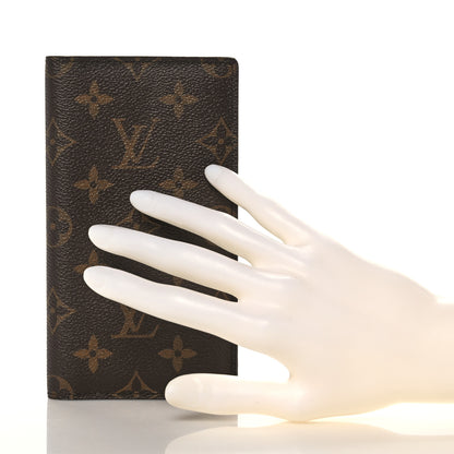 Louis Vuitton Monogram Checkbook Holder Case Wallet 2 of 7
