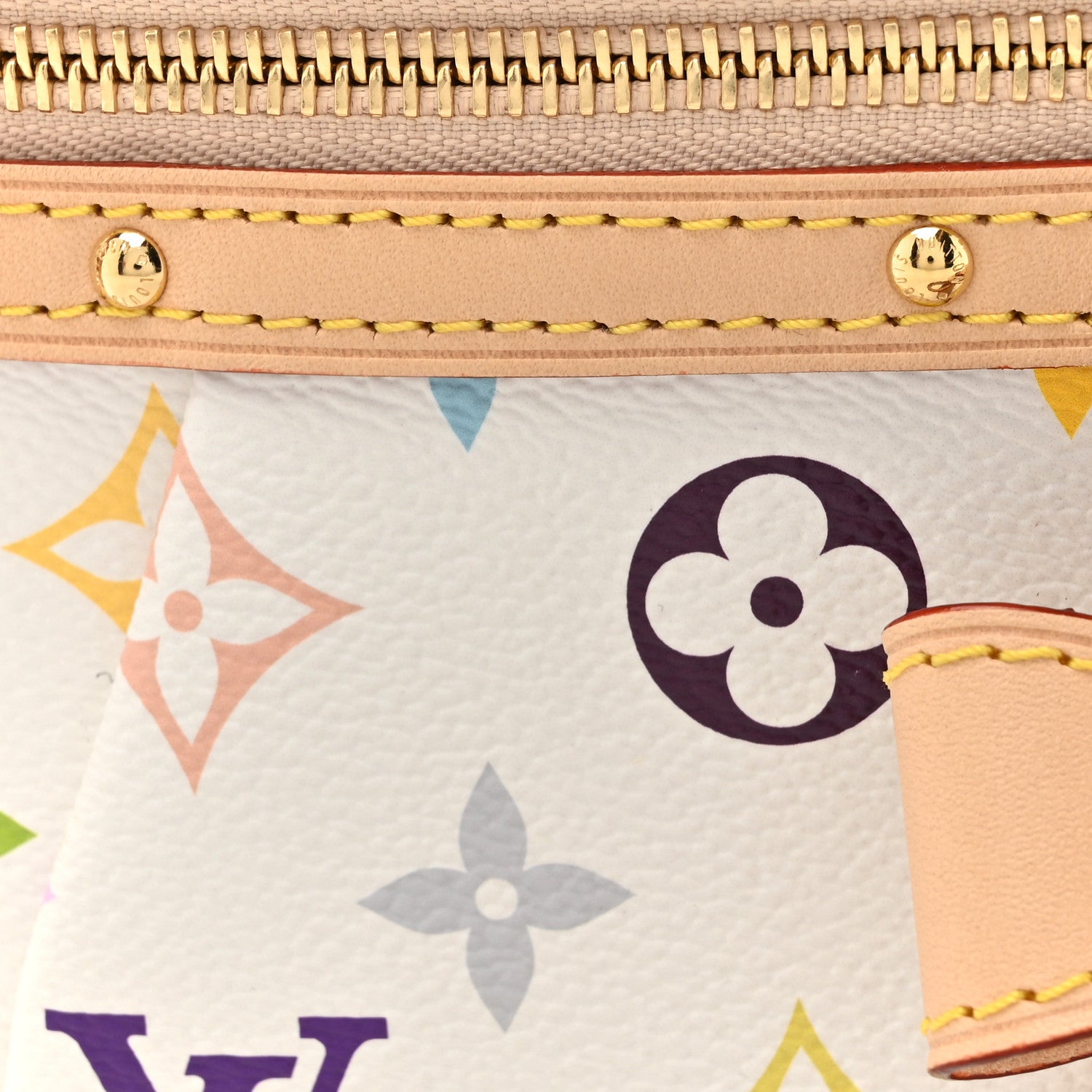 Louis Vuitton LV X TM Monogram Multicolor High Rise Bumbag White 7 of 10