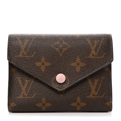 Louis Vuitton Monogram Victorine Wallet Rose Ballerine 1 of 8