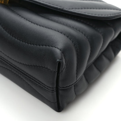 Louis Vuitton Calfskin LV New Wave Chain Bag Black 10 of 12