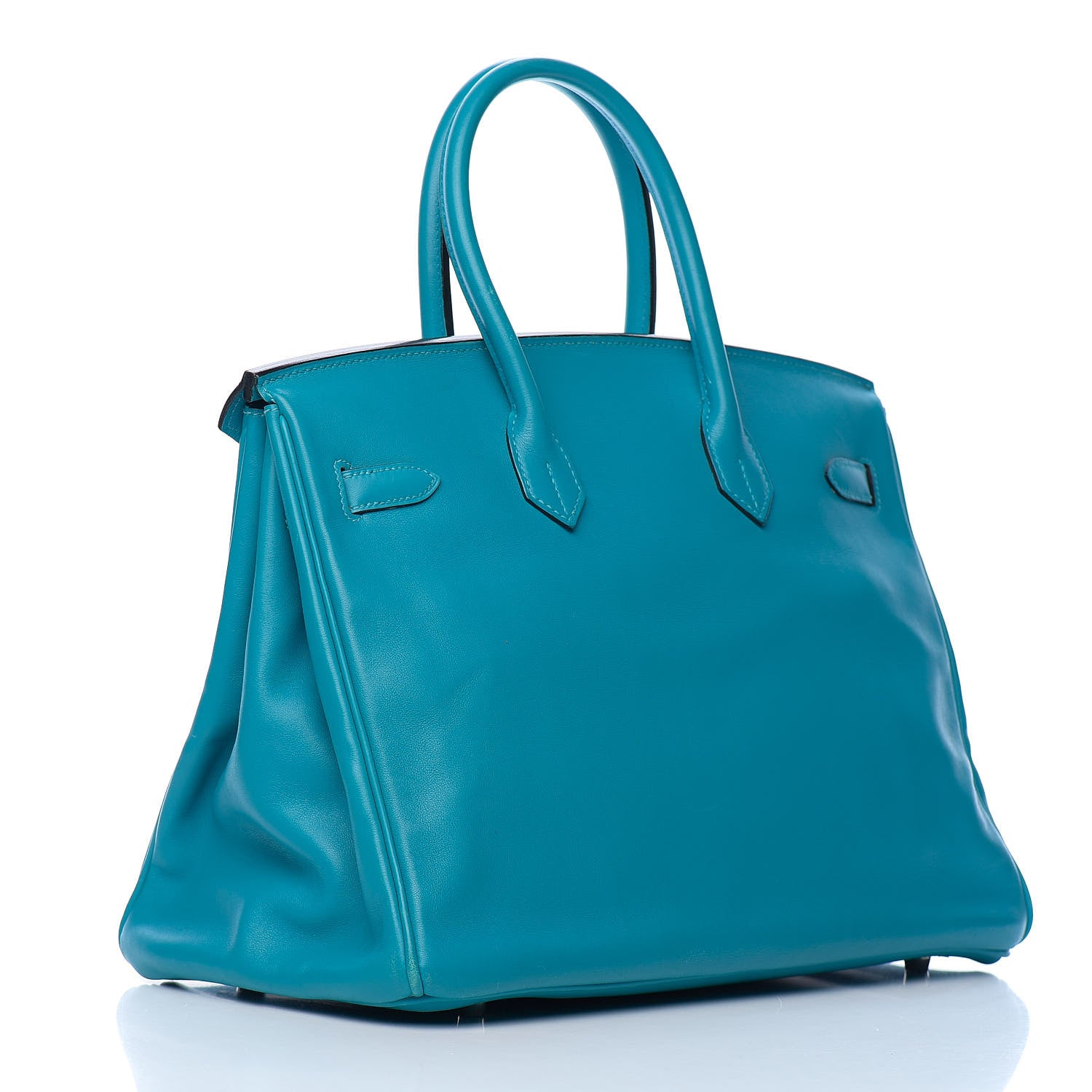 Hermes Swift Birkin 35 Turquoise 2 of 36