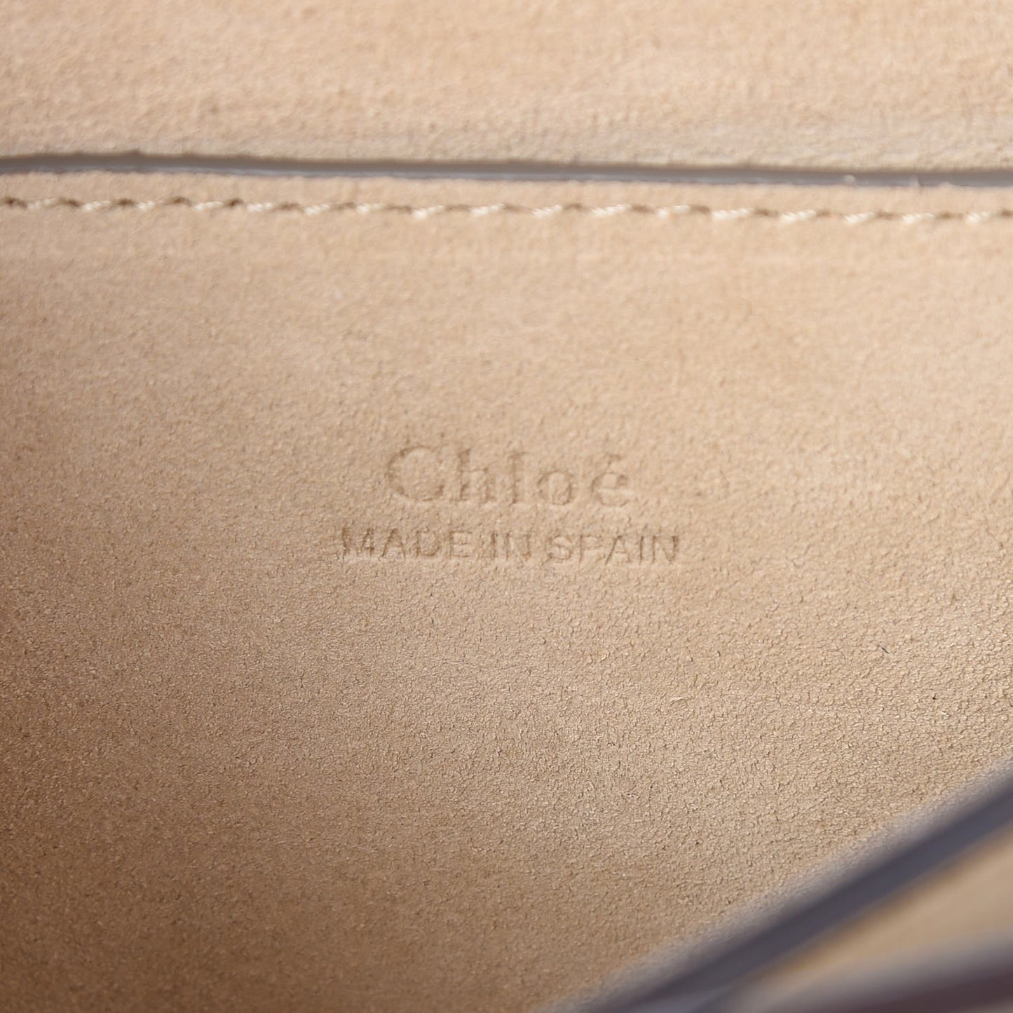 Suede Calfskin Small Faye Shoulder Bag Tobacco