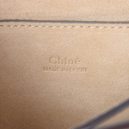 Chloe Suede Calfskin Small Faye Shoulder Bag Tobacco 6 of 6