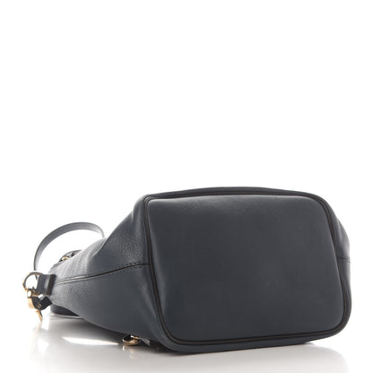 Chloe Suede Calfskin Small Faye Backpack Silver Blue 3 of 12