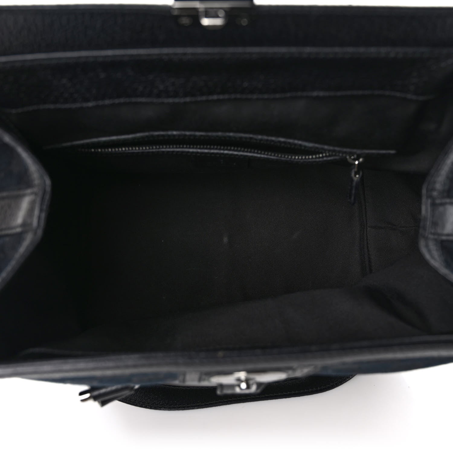 Gucci Monogram Web Treasure Boston Tote Black 5 of 11