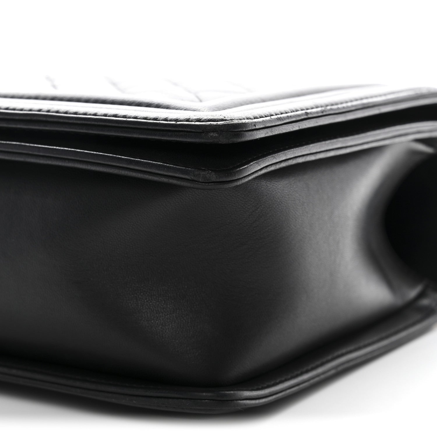 Chanel Calfskin Quilted New Medium Boy Flap Black 10 of 10