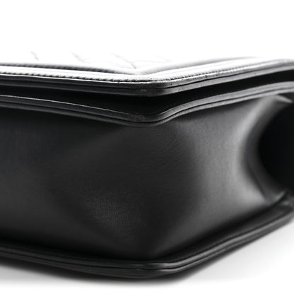 Chanel Calfskin Quilted New Medium Boy Flap Black 10 of 10