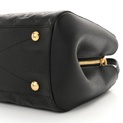 Louis Vuitton Empreinte Montaigne MM Black 9 of 14