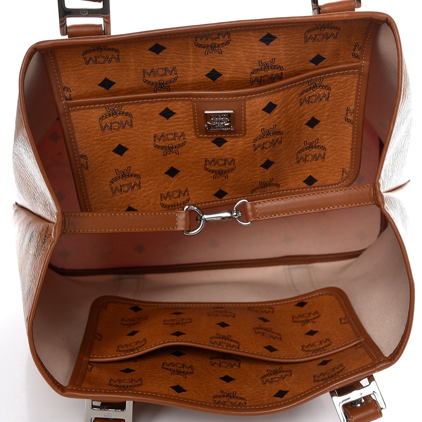 Visetos Shopping Tote Cognac