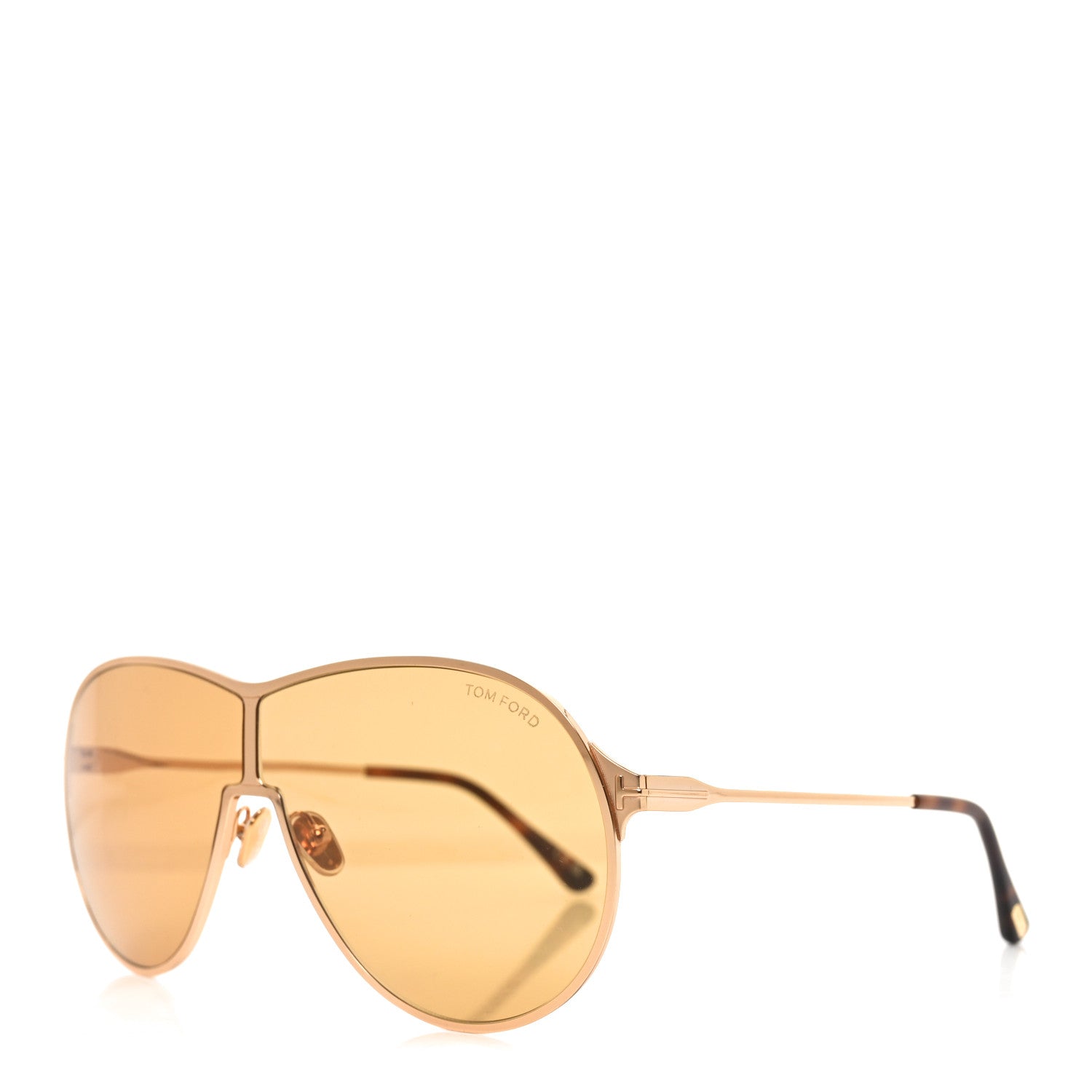 Tom Ford Metal Gaia Sunglasses TF1174 Yellow 1 of 7