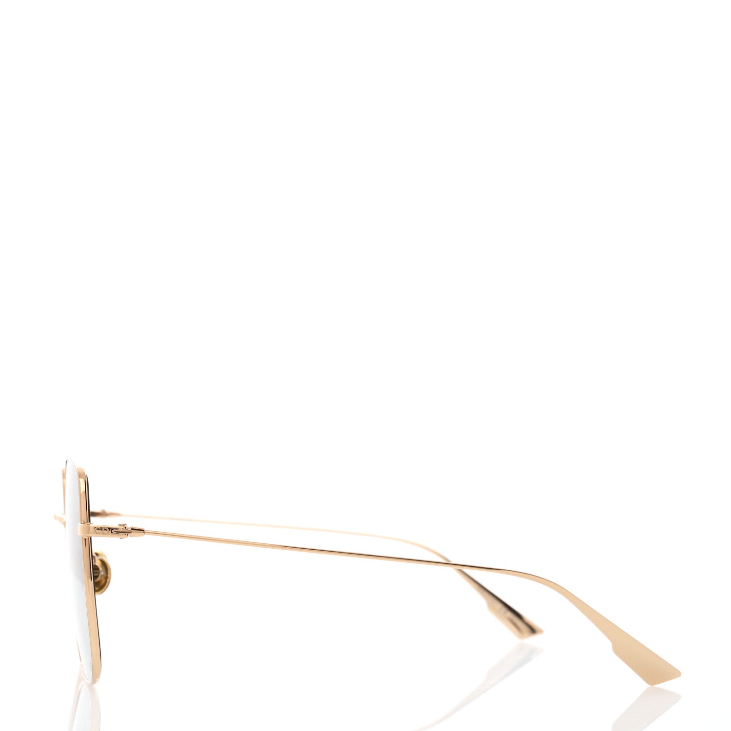 Christian Dior Metal Stellaire 1 Square Sunglasses Gold 3 of 9