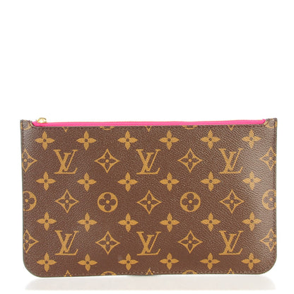 Louis Vuitton Monogram Neverfull MM GM Pochette Pivoine 1 of 7