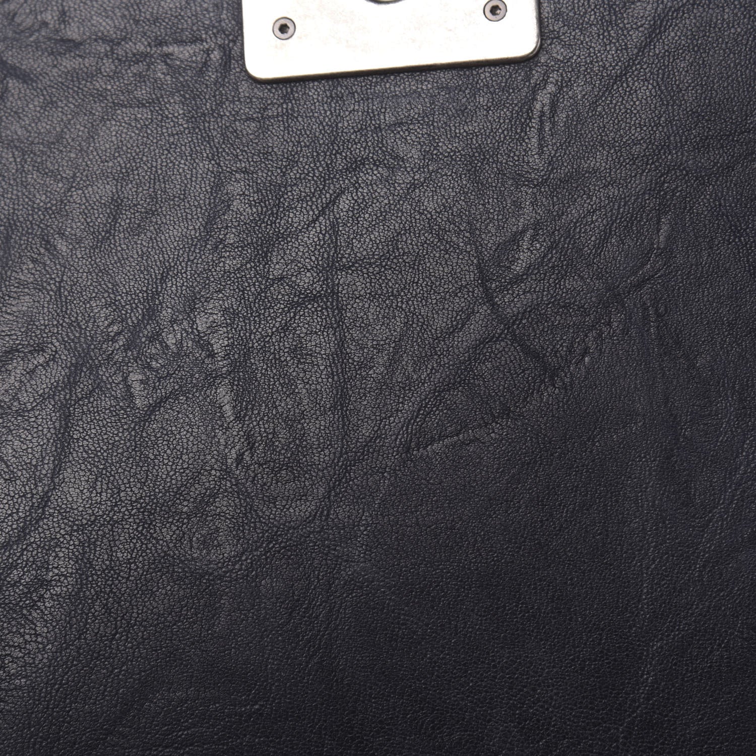 Chanel Crumpled Lambskin New Medium Studded Boy Flap Navy 15 of 17