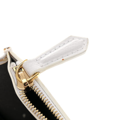 Fendi Vitello Cruise F is Fendi Medium Envelope Wallet on Chain Optical White 15 of 17