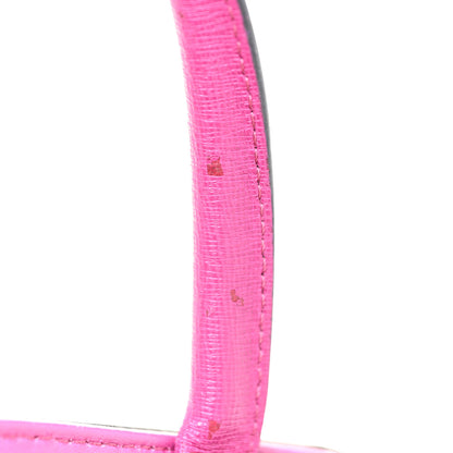 Fendi Vitello Elite Petite 2Jours Tote Magenta 11 of 23