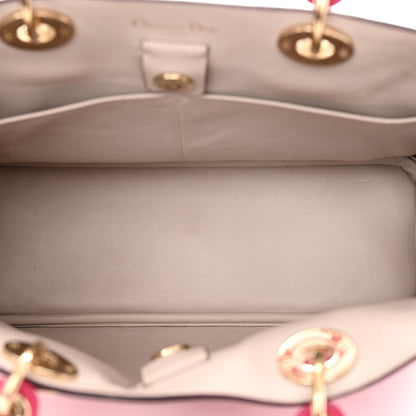 Christian Dior Smooth Calfskin Medium Diorissimo Tote Fuchsia 6 of 11