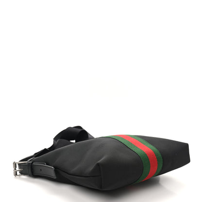 Gucci Techno Canvas Web Messenger Bag Black 4 of 10